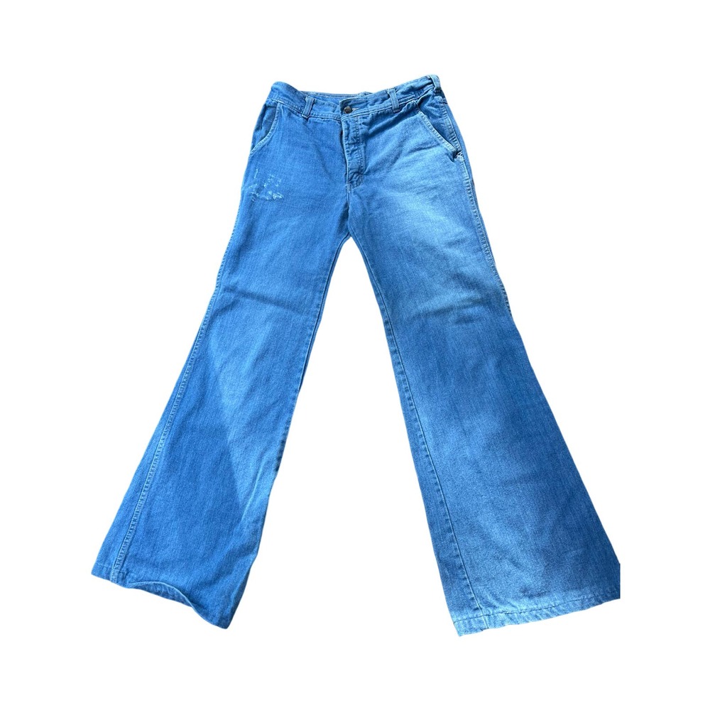 RARE VINTAGE BELL BOTTOM JEANS 30 X 34